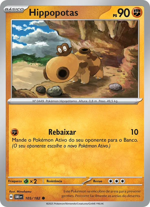 Hippopotas Rivais Predestinados 105/182