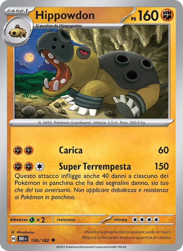 Hippowdon Rivali Predestinati 106/182