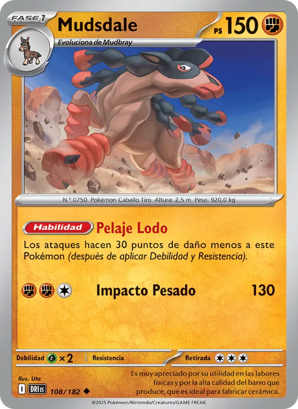 Mudsdale Rivales Predestinados 108/182