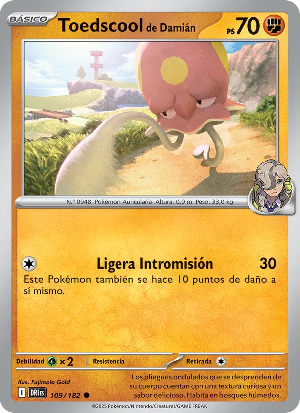 Toedscool de Damián Rivales Predestinados 109/182