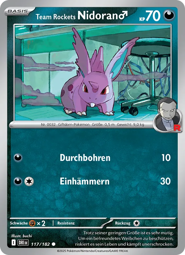 Team Rockets Nidoran♂ Ewige Rivalen 117/182