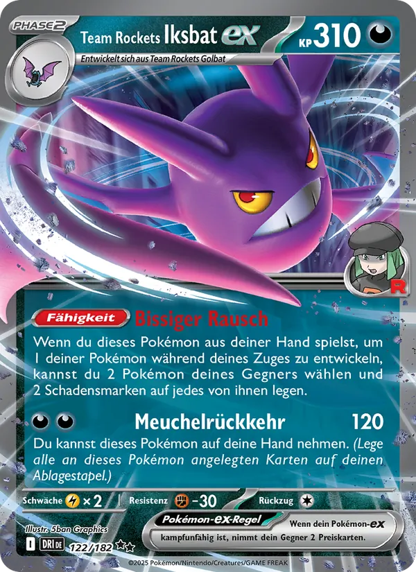 Team Rockets Iksbat-ex Ewige Rivalen 122/182