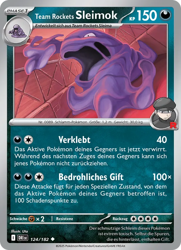 Team Rockets Sleimok Ewige Rivalen 124/182
