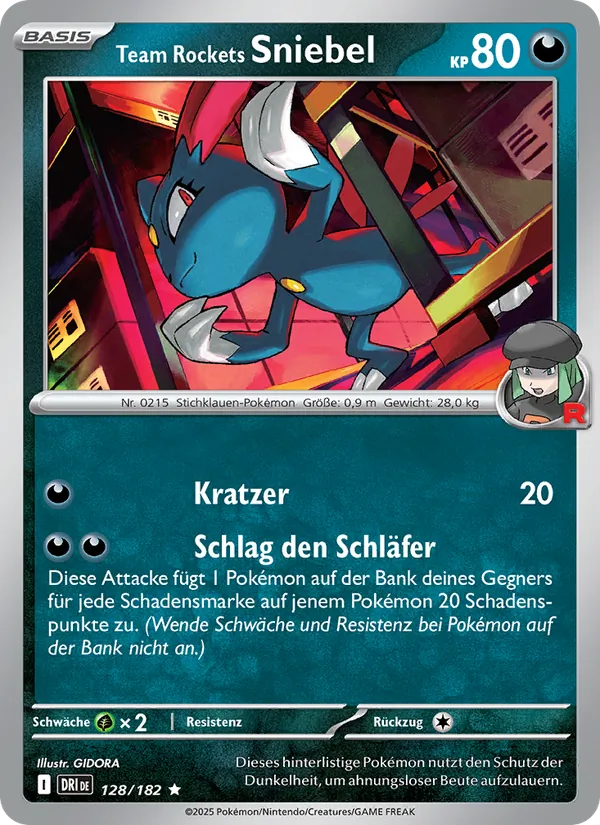 Team Rockets Sniebel Ewige Rivalen 128/182