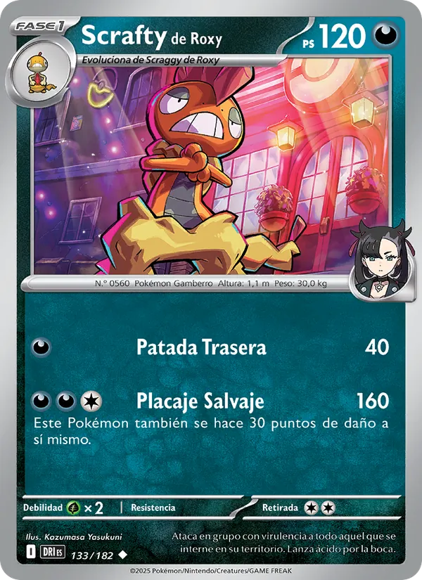 Scrafty de Roxy Rivales Predestinados 133/182