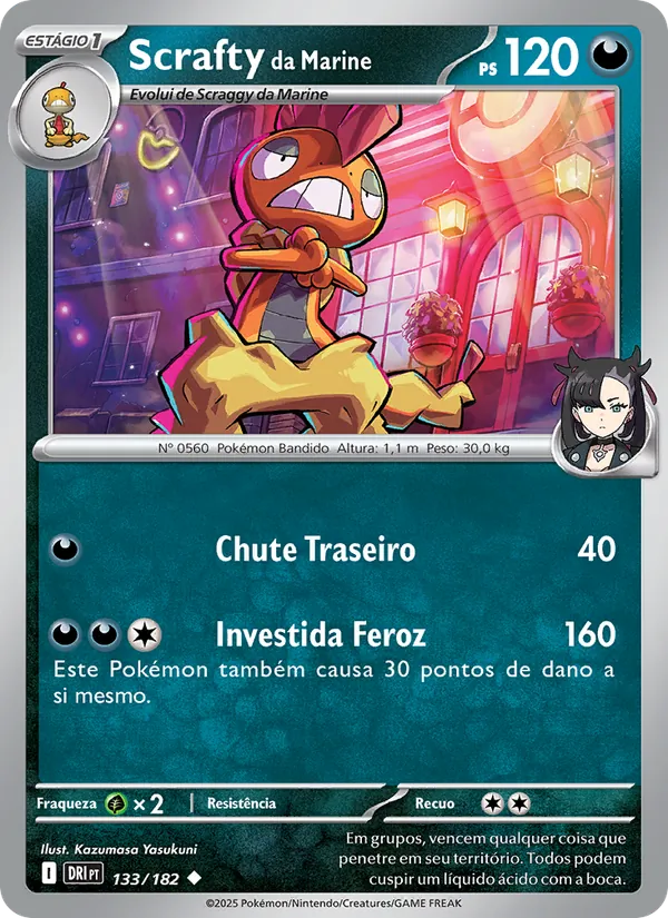 Scrafty da Marine Rivais Predestinados 133/182