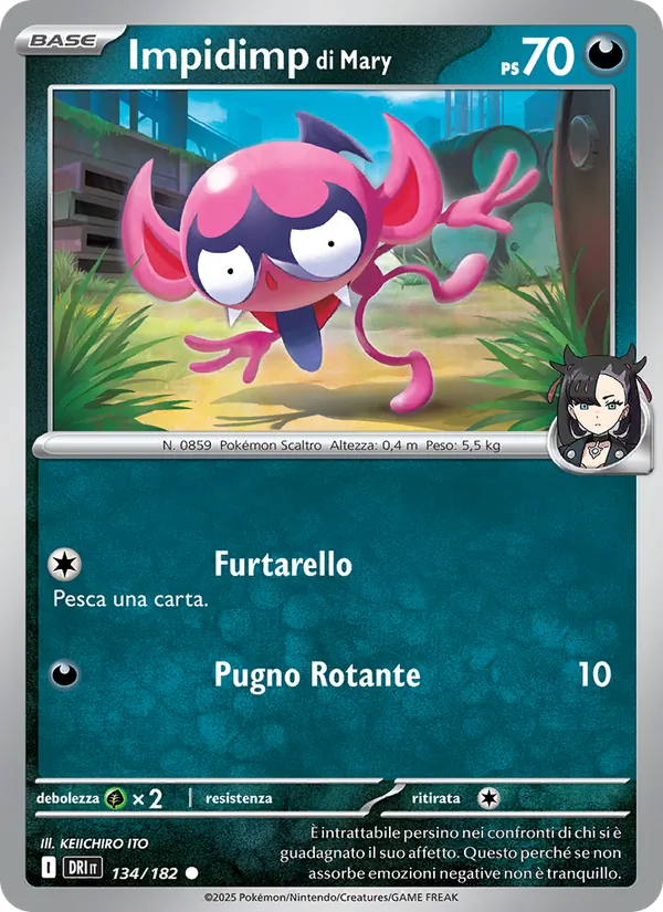 Impidimp di Mary Rivali Predestinati 134/182