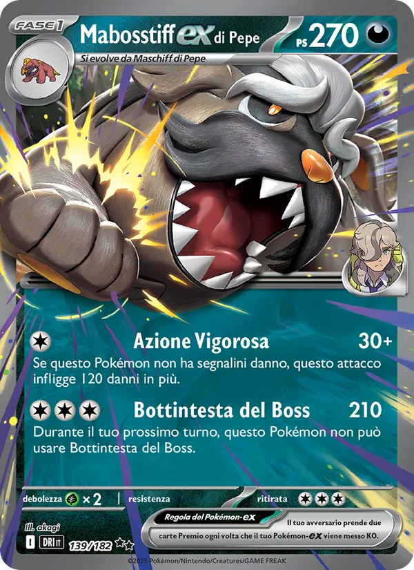 Mabosstiff-ex di Pepe Rivali Predestinati 139/182