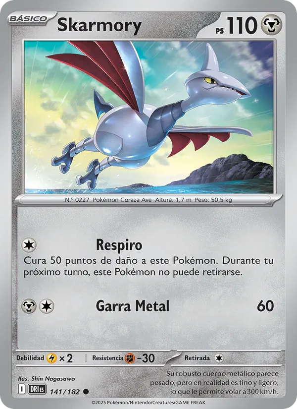 Skarmory Rivales Predestinados 141/182