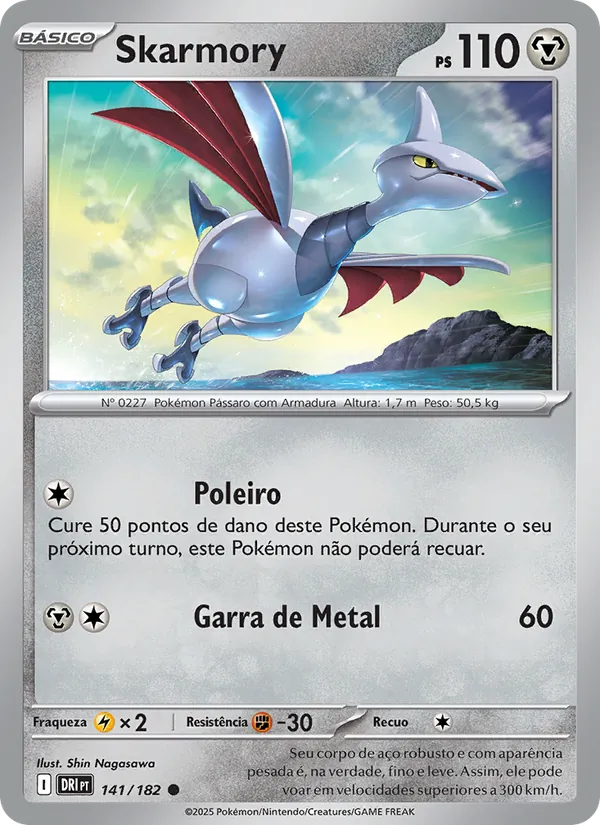 Skarmory Rivais Predestinados 141/182