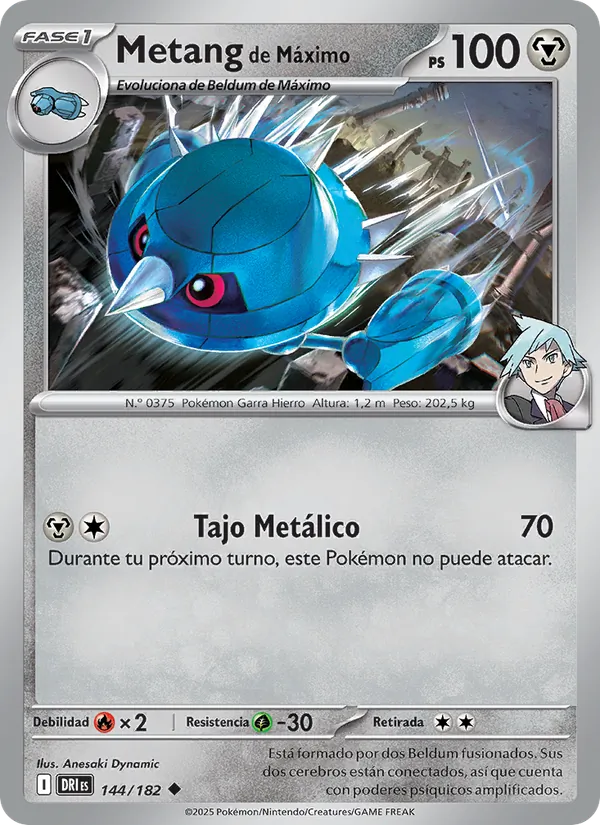 Metang de Máximo Rivales Predestinados 144/182