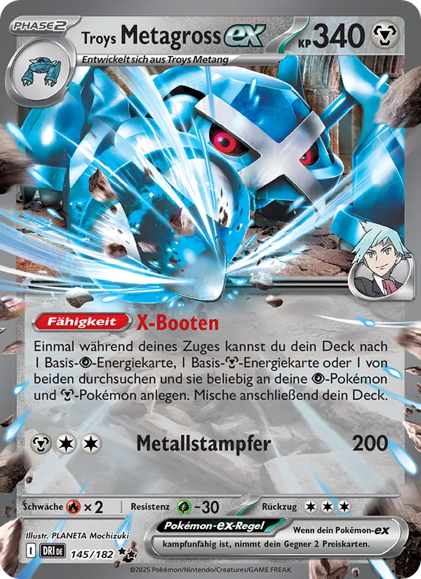 Troys Metagross-ex Ewige Rivalen 145/182