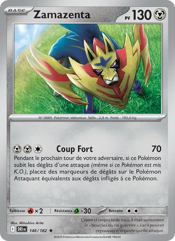 Zamazenta Rivalités Destinées 146/182