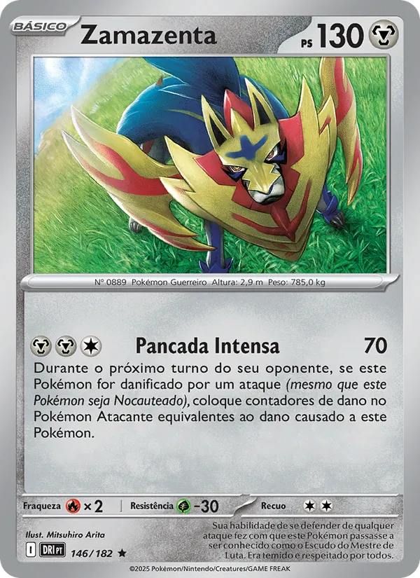 Zamazenta Rivais Predestinados 146/182
