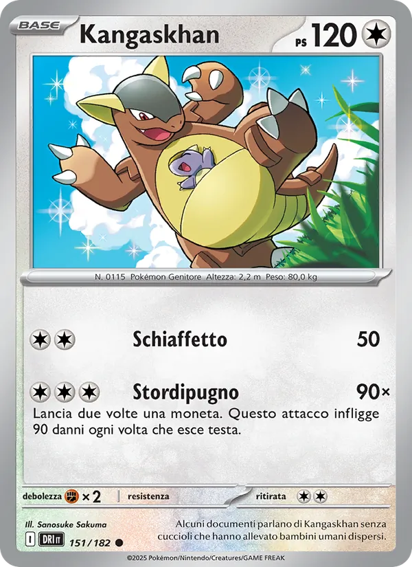 Kangaskhan Rivali Predestinati 151/182