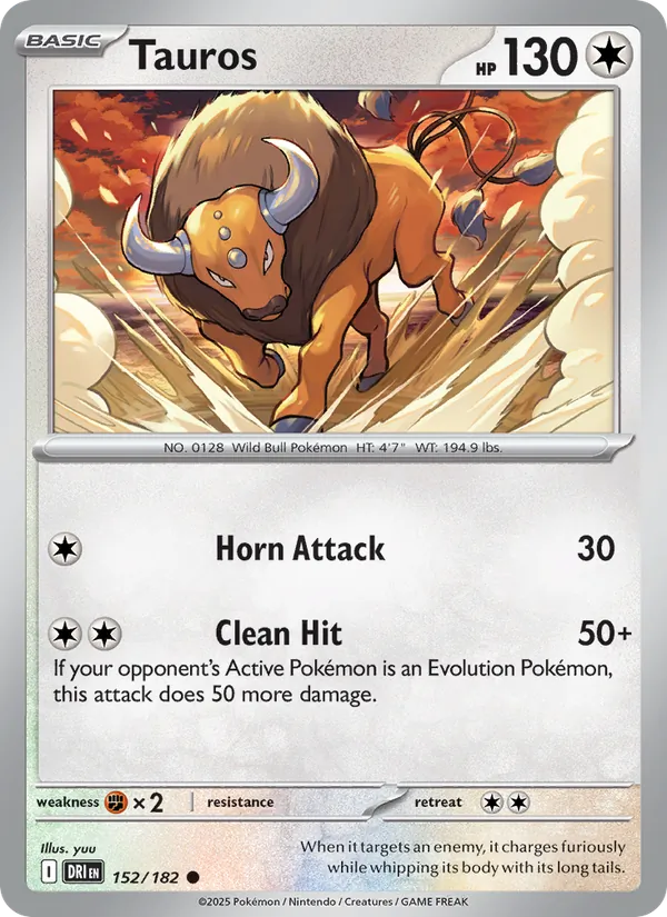 Tauros Destined Rivals 152/182