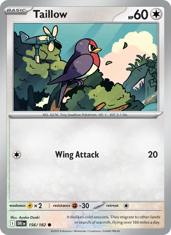 Taillow Destined Rivals 156/182