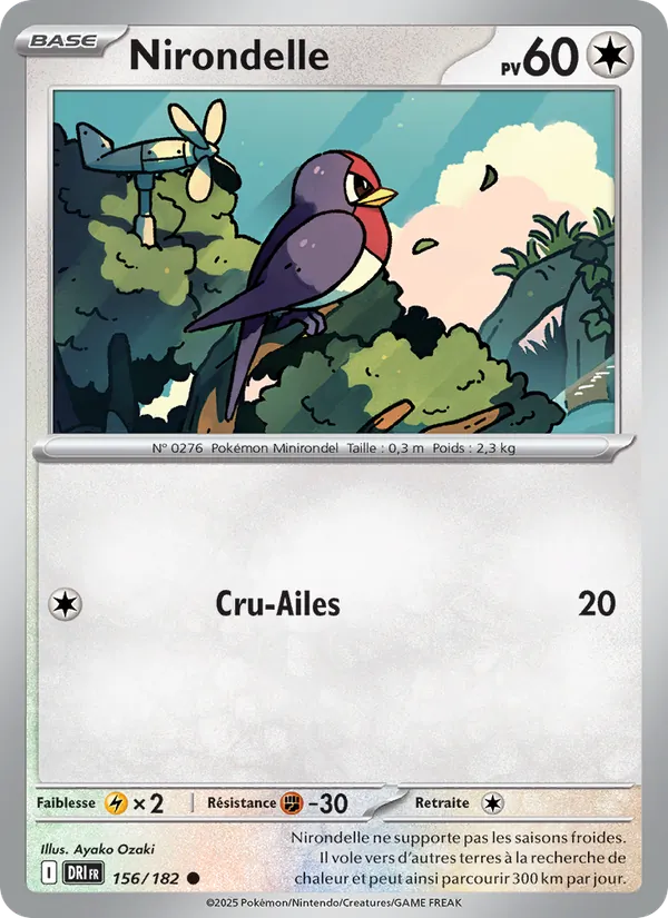 Nirondelle Rivalités Destinées 156/182