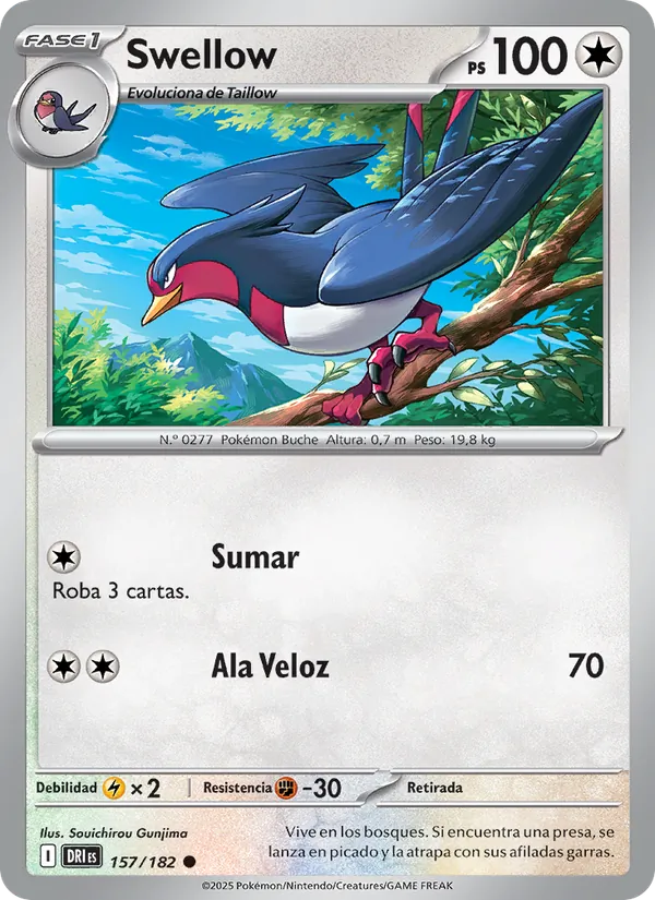 Swellow Rivales Predestinados 157/182