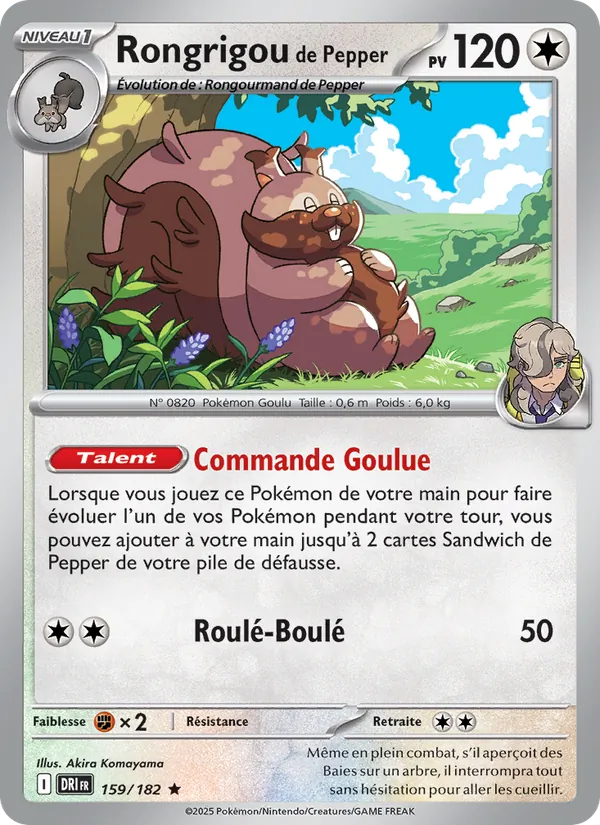Rongrigou de Pepper Rivalités Destinées 159/182