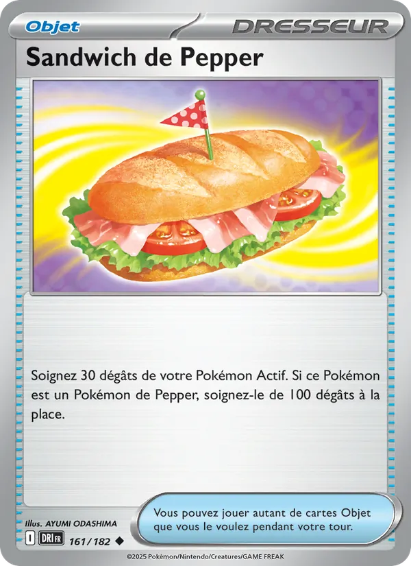 Sandwich de Pepper Rivalités Destinées 161/182
