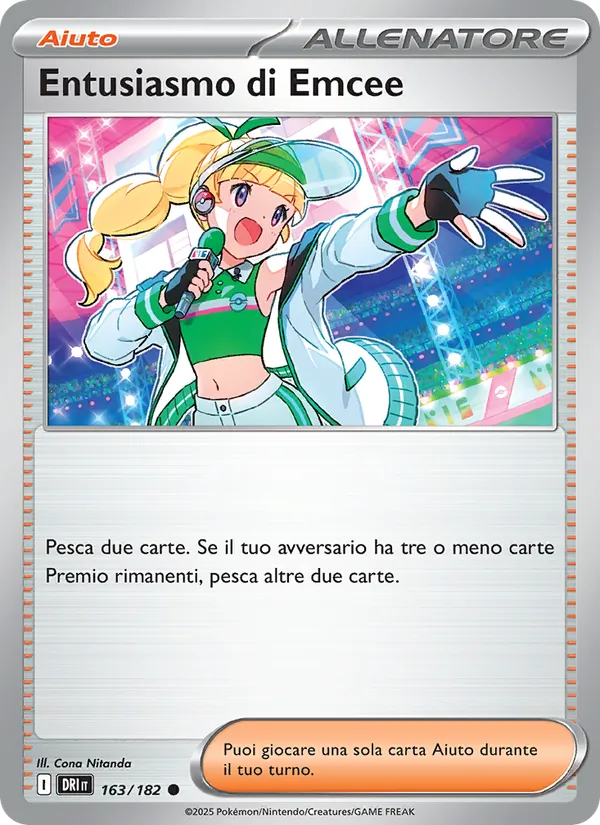 Entusiasmo di Emcee Rivali Predestinati 163/182