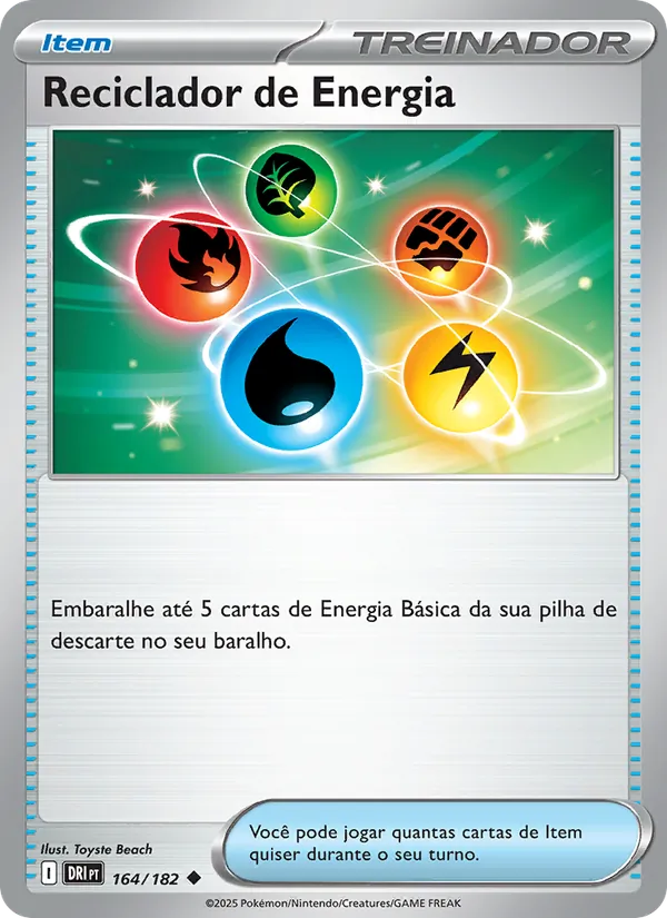 Reciclador de Energia Rivais Predestinados 164/182