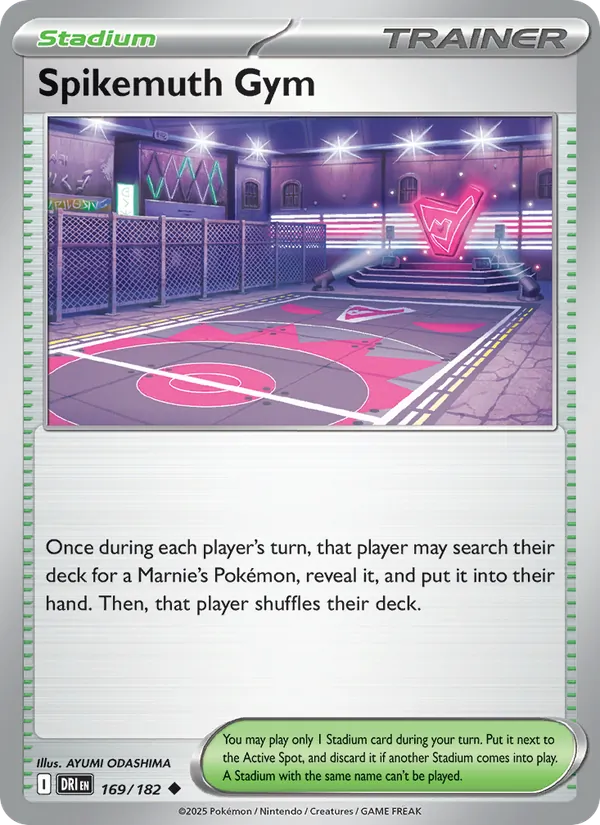 Spikemuth Gym Destined Rivals 169/182