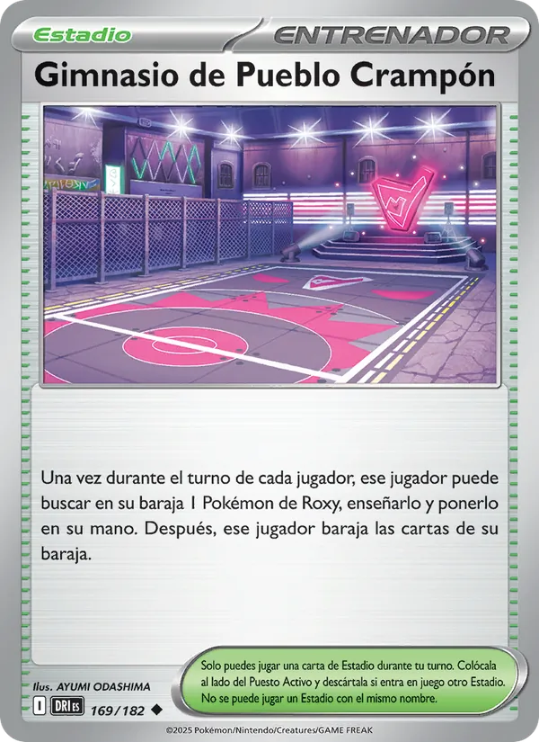 Gimnasio de Pueblo Crampón Rivales Predestinados 169/182