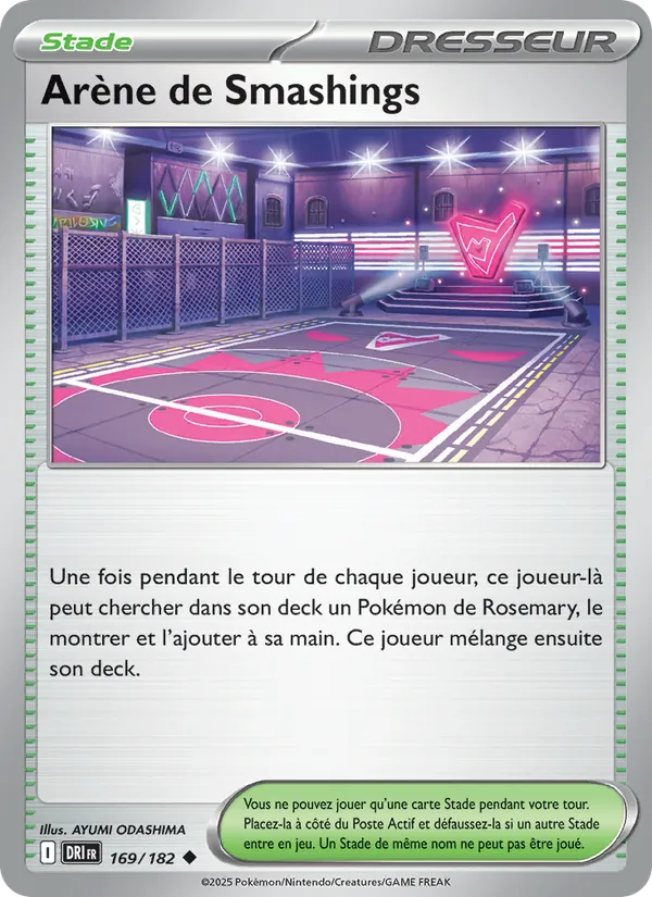 Arène de Smashings Rivalités Destinées 169/182