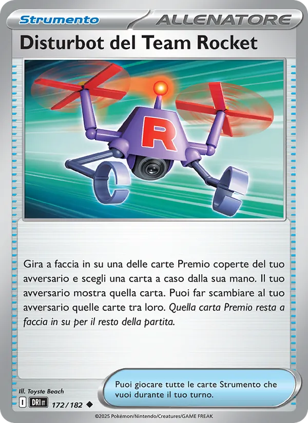 Disturbot del Team Rocket Rivali Predestinati 172/182