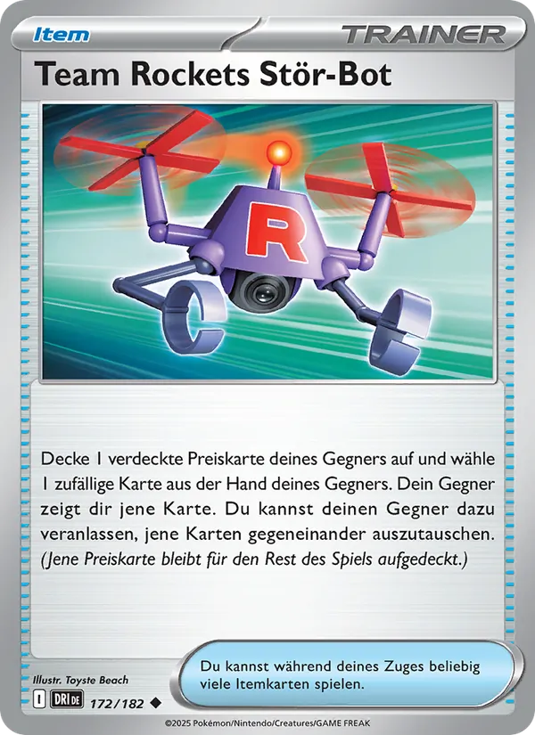 Team Rockets Stör-Bot Ewige Rivalen 172/182