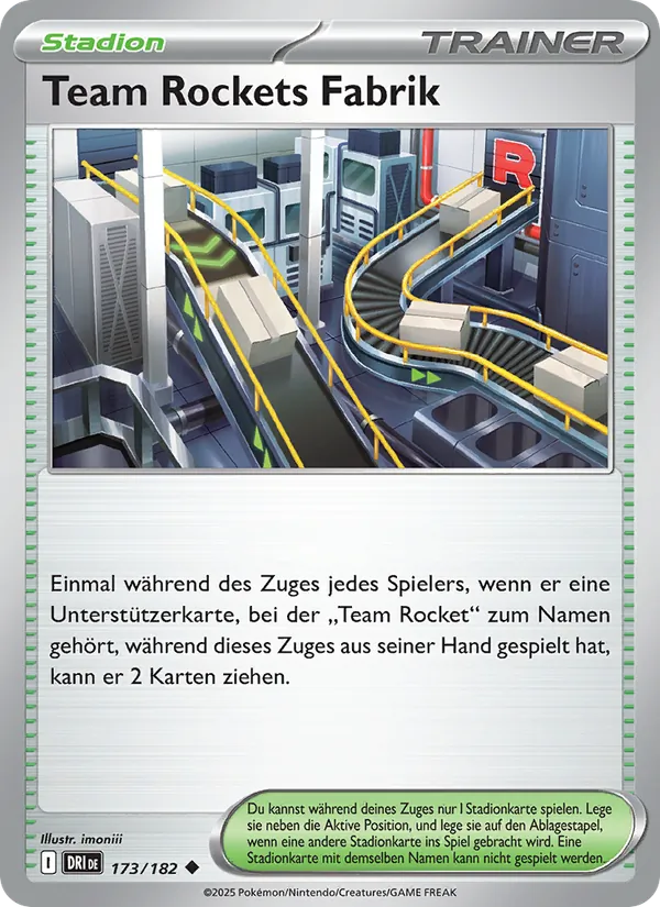 Team Rockets Fabrik Ewige Rivalen 173/182
