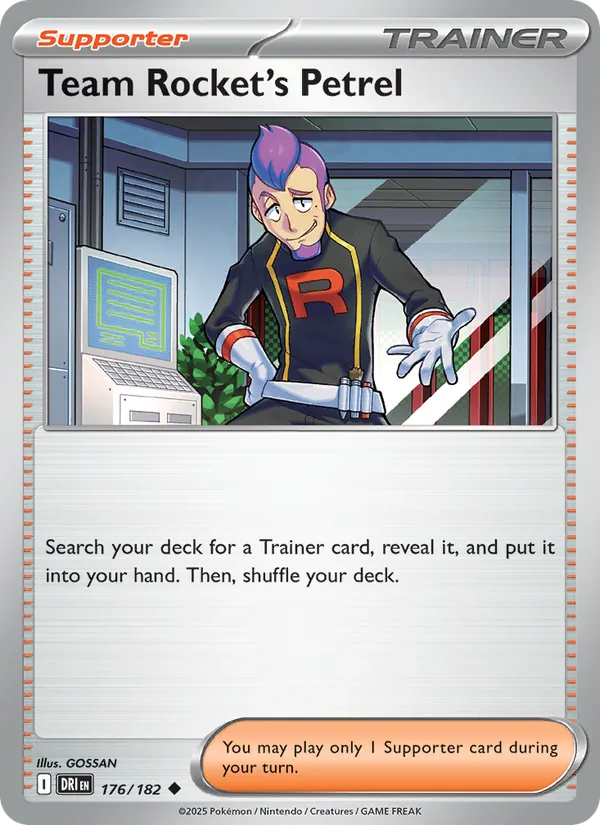 Team Rocket's Petrel Destined Rivals 176/182