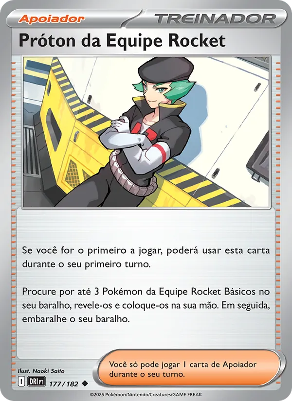Próton da Equipe Rocket Rivais Predestinados 177/182