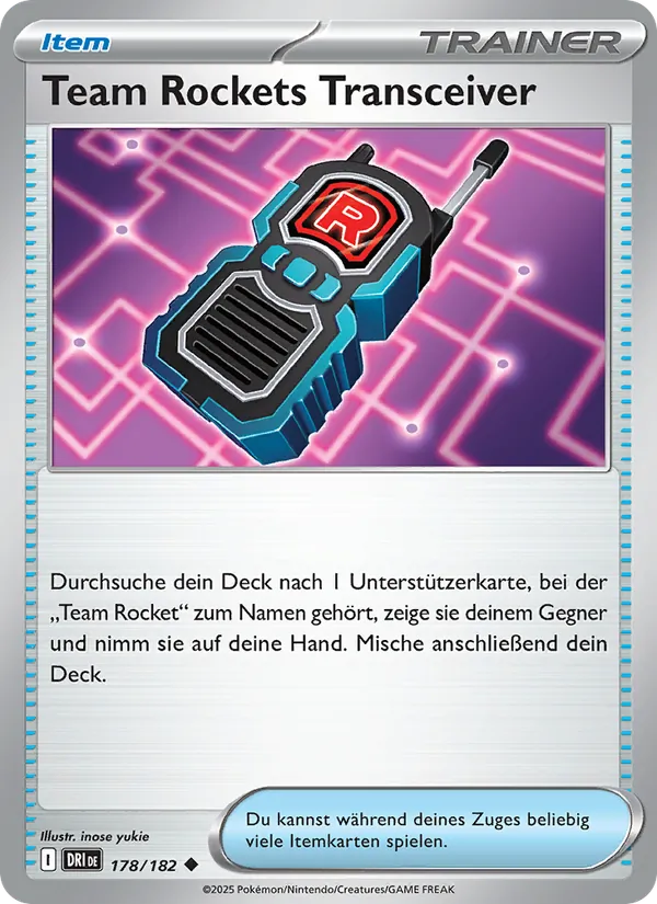 Team Rockets Transceiver Ewige Rivalen 178/182