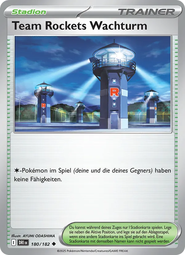 Team Rockets Wachturm Ewige Rivalen 180/182