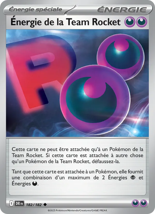 Énergie de la Team Rocket Rivalités Destinées 182/182