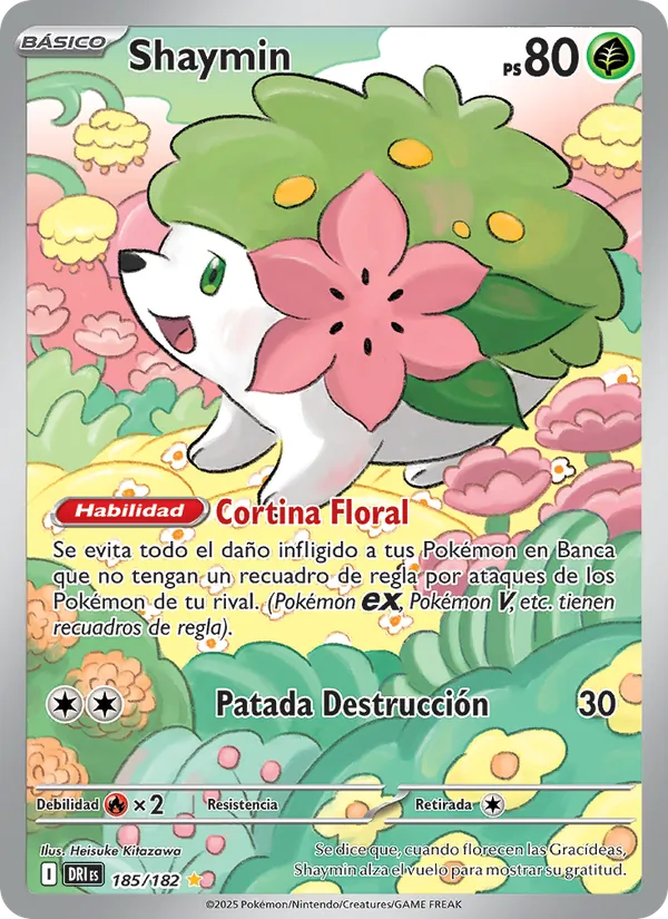 Shaymin Rivales Predestinados 185/182