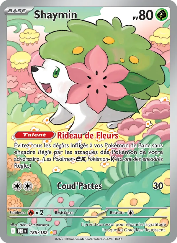 Shaymin Rivalités Destinées 185/182