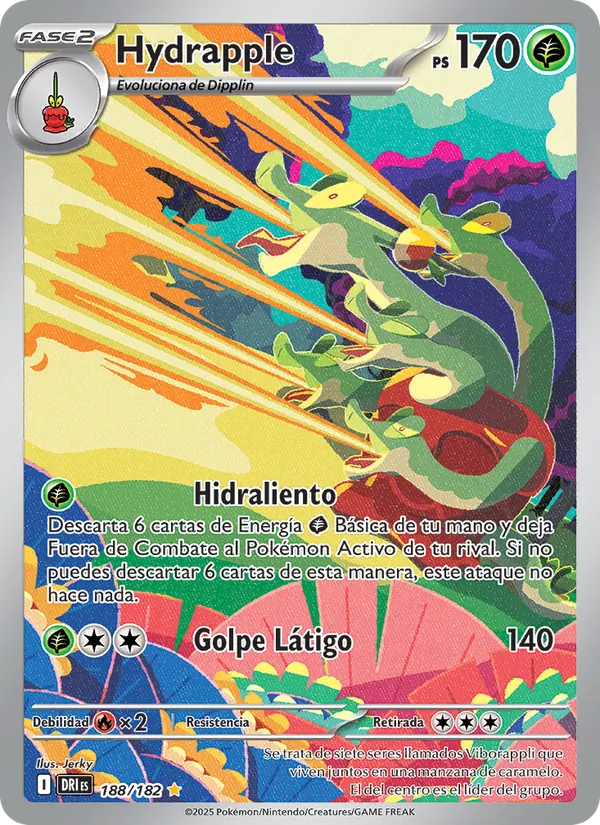 Hydrapple Rivales Predestinados 188/182