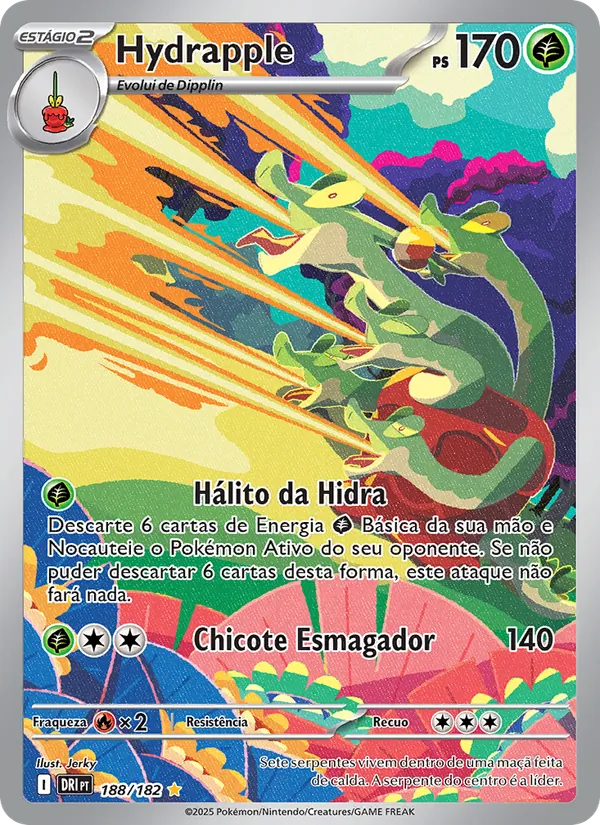 Hydrapple Rivais Predestinados 188/182