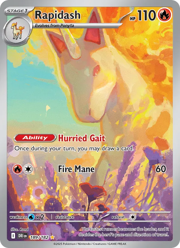 Rapidash Destined Rivals 189/182