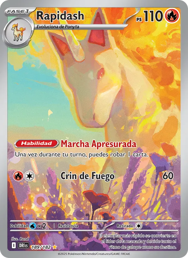 Rapidash Rivales Predestinados 189/182