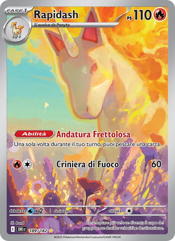 Rapidash Rivali Predestinati 189/182