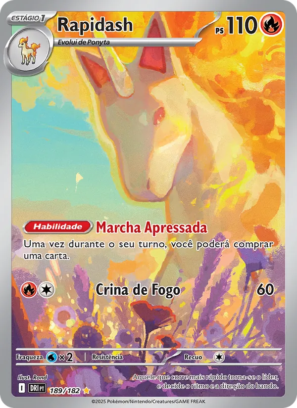 Rapidash Rivais Predestinados 189/182