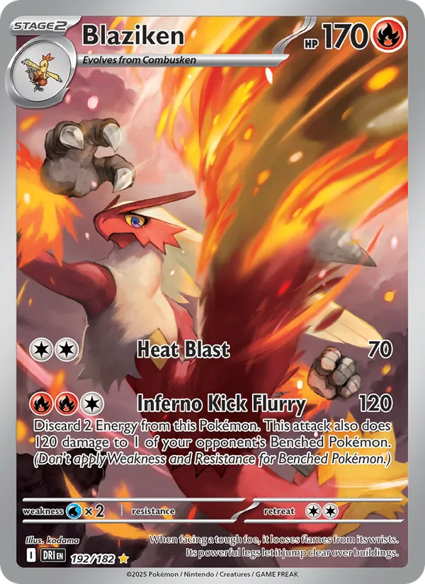 Blaziken Destined Rivals 192/182