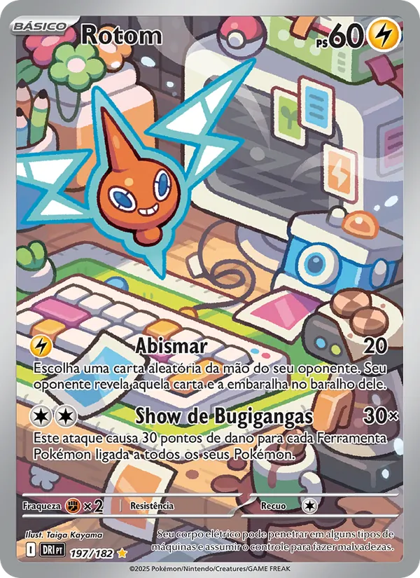 Rotom Rivais Predestinados 197/182