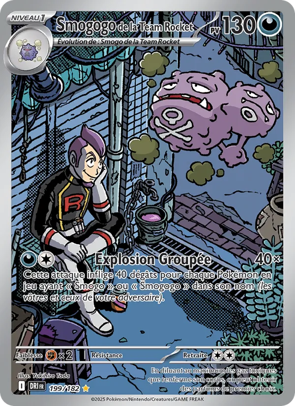 Smogogo de la Team Rocket Rivalités Destinées 199/182
