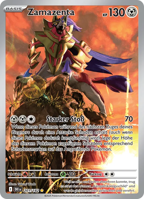 Zamazenta Ewige Rivalen 201/182